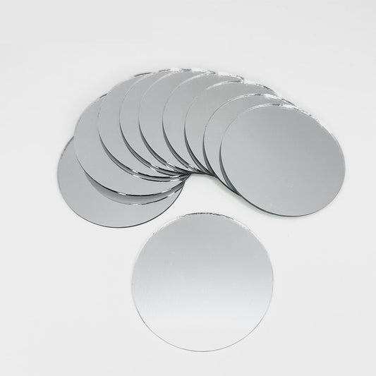 手作り用ミラー 鏡（Φ65・Φ38）パーツ ハンドメイド【100枚・1000枚】