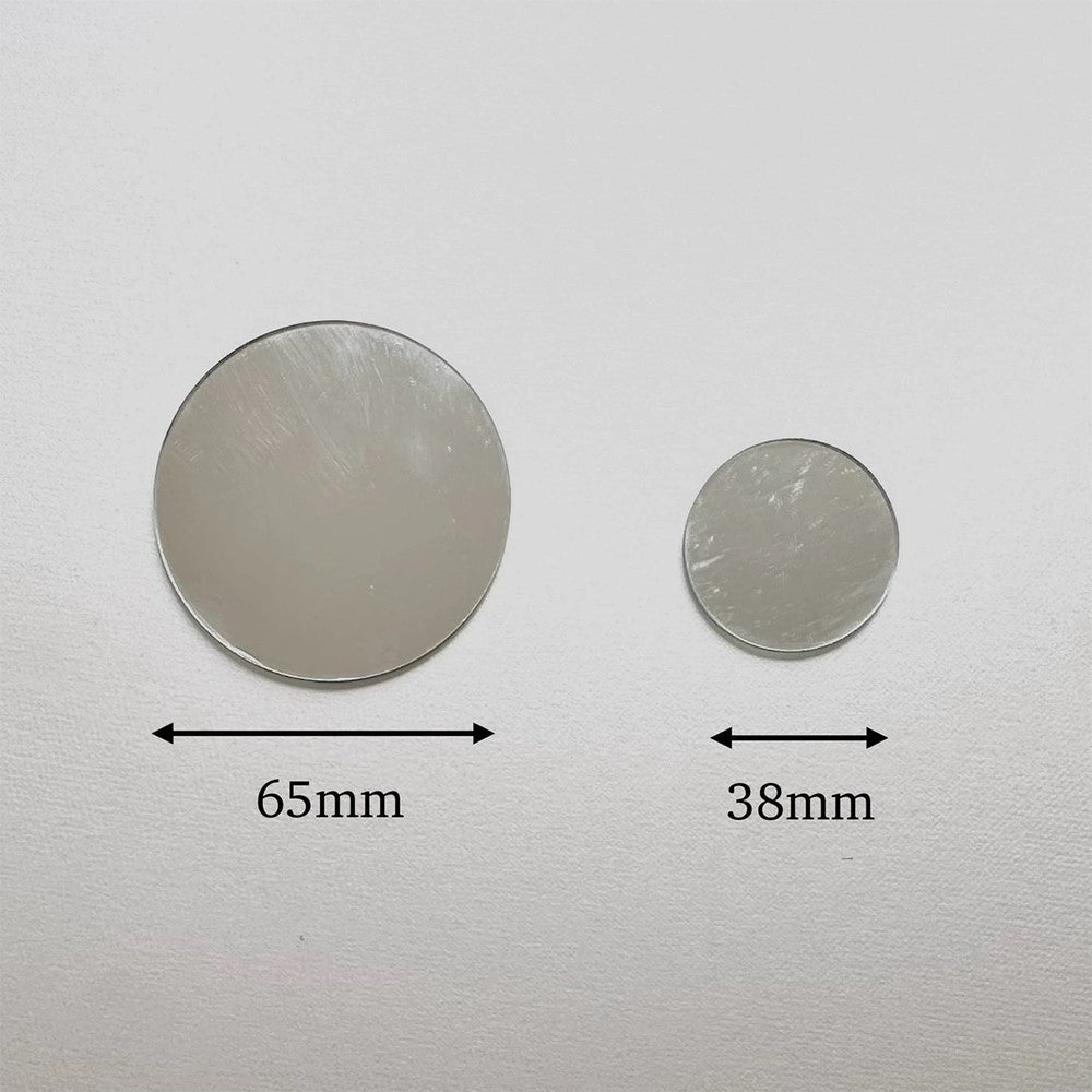 手作り用ミラー 鏡（Φ65・Φ38）パーツ ハンドメイド【100枚・1000枚】